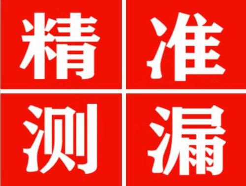 黑水精准定位查漏水一次收费多少钱？